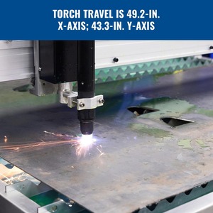 4'X4' CNC <b>Plasma</b> Table With CNC Cut 40A <b>Plasma</b> Cutter <b>Machine</b> with <b>Cutting</b> Torch | All-in-One Professional Dual Voltage - Product Image 4