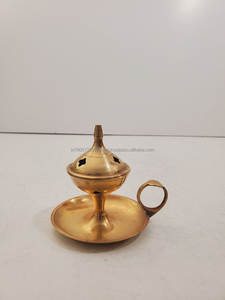 Quemador Bakhoor decorativo hecho a mano al por mayor para decoración del hogar quemador y difusor de incienso personalizado de Metal árabe antiguo aromático - Product Image 5