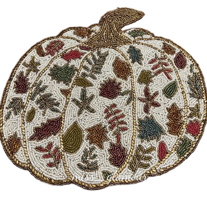 Posavasos de Cuentas de Vidrio de Primera Calidad, Impermeables, Accesorio de Mesa de Lujo para Fiestas de Cócteles, Acción de Gracias, Cuentas de Vidrio de Alta Calidad - Product Image 2