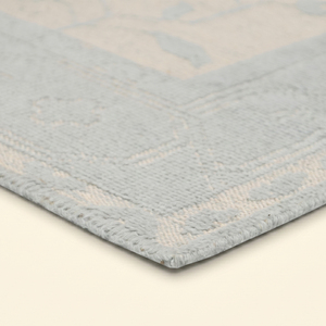Alfombra Persa Moderna con Medallón, Tejida a Mano, de Lana Azul Grisáceo Misty Palace, Antideslizante y Ecológica, para Sala de Estar, Dormitorio, Hotel - Product Image 6