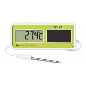 Thermomètre numérique solaire avec sonde NTC externe pour la surveillance de la température en laboratoire et industrielle - Product Image 3