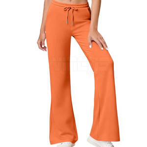 Pantalons évasés pour femmes, style nouveau, pour usage extérieur, meilleure qualité, couleur unie, à prix avantageux - Product Image 6