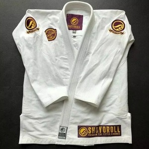 Nuevo Modelo Brasileño Shoyorol Blanco # Kimono Gi Mamba Competitor Uniform 450gsm para Luchadores de Jiu Jitsu, Conjunto de Kimono Gi - Product Image 1