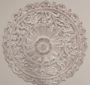 Traditional Round MDF Mandala Wall <b>Decor</b> for Apartments Offices Modern Living <b>Spaces</b> with Artistic Indian Design Diwali Occasion - Product Image 4