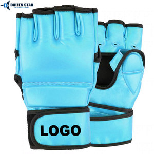 Gants d'entraînement MMA personnalisés avec sangle de poignet auto-agrippante pour adultes – Vente en gros d'accessoires d'entraînement pour adultes avec support de poignet auto-agrippant - Product Image 4