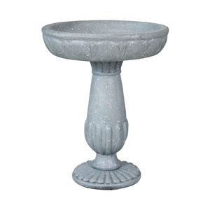 Baño para Pájaros de Jardín de 21.2 Pulgadas de Alto, Construcción de Hormigón Reforzado con Fibra para Observación de Aves en el Patio Trasero - Product Image 5