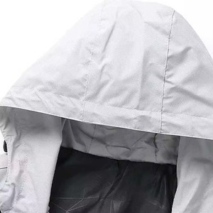 Chaqueta Cortavientos Personalizada OEM para Hombre, Chaqueta Cortavientos de Nailon de Moda Urbana para Unisex en Color Sólido - Product Image 2