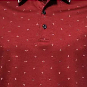 Polo de golf pour homme à séchage rapide avec logo personnalisé, respirant, extensible, tricoté sans couture, brodé, à manches courtes, tee-shirt de performance - Product Image 3