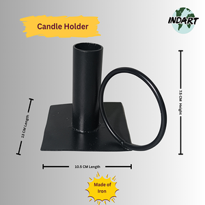porte-bougie polyvalent, objet décoratif adapté à une large variété de contextes et d'occasions, utilisé pour créer une ambiance dans les salons et les chambres - Product Image 2