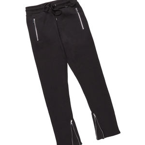 ชุดเซ็ตเสื้อผ้าผู้ชายสไตล์สตรีทแวร์ลายพิมพ์สีพื้นแบบกำหนดเอง กางเกงขาบานทรงจ็อกเกอร์ ชุดลำลองสำหรับออกกำลังกาย เป็นมิตรกับสิ่งแวดล้อม - Product Image 5