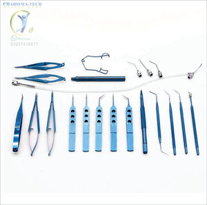 Instrumentos Quirúrgicos Oftálmicos de Acero Inoxidable, Juego Manual Multifuncional para Cataratas, Certificado CE Clase II, Venta Directa de Fábrica - Product Image 1