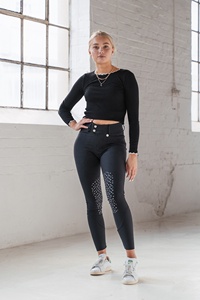 Pantalones de Montar a Caballo Horsekraft de Alta Calidad con Diseño de Logotipo Personalizado, Leggings Ecuestres Modernos y de Gran Venta - Product Image 5