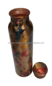 Botella de hidratación con diseño impreso de cobre, vaso a prueba de fugas sin juntas para desintoxicación Immunit y uso en gimnasio de oficina - Product Image 6