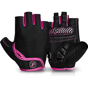 Gants de cyclisme demi-doigts en cuir pour moto, vélo, conduite et fauteuil roulant – Nouveauté très prisée - Product Image 5