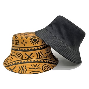 Trendy Green Abstract Bucket <b>Hat</b> Lightweight Outdoor Headwear for Beach Holidays Festivals and Casual Wear Hiking and Festivals - Product Image 1