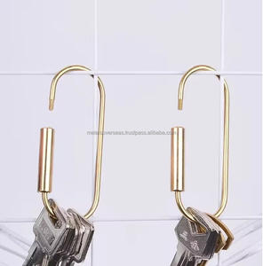 Llavero de Anillas de Latón Premium, Llavero Metálico Resistente para Coche, Oficina y Uso Doméstico - Product Image 5