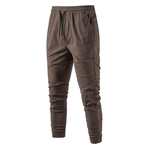 Pantalones Deportivos para Hombre, de Algodón y Felpa, Estilo Casual, Cintura Elástica, Corte Holgado, Fabricante OEM al por Mayor - Product Image 3