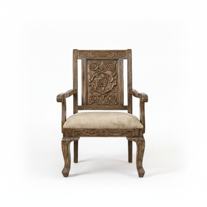 Fauteuil à motif floral Ravish Roses, best-seller, avec siège rembourré pour chambre à coucher et salon, pour la vente en gros - Product Image 1