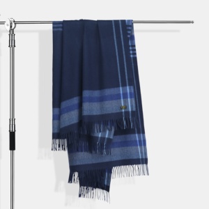 Chal de Cachemira Mongol a Cuadros 130*170cm Tono Natural - Product Image 1
