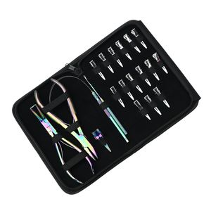 Kit Profesional de Herramientas para Extensiones de Cabello de Salón: Alicates Planos para Crimpar, Alicates para Remover Microperlas, Gancho para Cabello, Set de Estilizado - Product Image 5