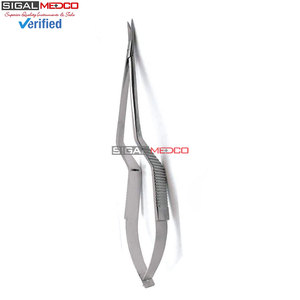 กรรไกรผ่าตัดขนาดเล็ก SIGAL MEDCO เยอรมนี 7.5 นิ้ว แบบตรงและโค้ง ทำจากเหล็กกล้าไร้สนิม ใช้งานด้วยมือ ได้รับมาตรฐาน CE ISO13485/ISO9001 - Product Image 5