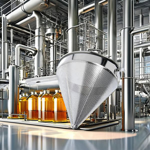 Filtro de cesta cónica C-Way SS316L con puerto de 1 pulgada para aplicaciones de vapor y medios oleosos a alta temperatura - Product Image 4