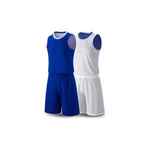 Uniforme de Baloncesto Reversible Personalizado, Conjunto de Camiseta y Pantalones Cortos de Malla de Secado Rápido para Equipos - Product Image 1