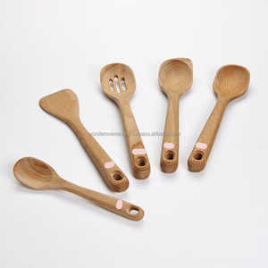 WONDER OVERSEAS Couverts en bois sculptés à la main Set de vaisselle Cuillère Classiques décoratifs de table pour usage alimentaire - Product Image 3