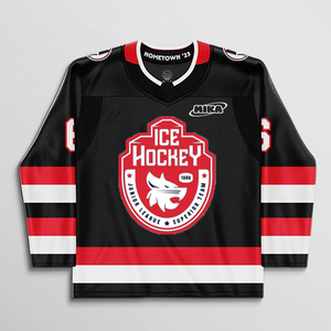 Reinforced Stitching Ice Hockey Jerseys Breathable Ice Hockey Uniform Plus Size Ice Hockey Wear for Adults - Product Image 1