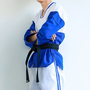 Prix de gros RTS, uniforme de taekwondo sur mesure de haute qualité, respirant, pour l'entraînement aux arts martiaux, avec ceinture AS-TG-4809 - Product Image 4
