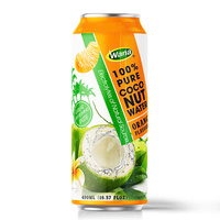 Eau de coco en conserve de 500 ml de haute qualité, saveur pastèque, purée, fabrication OEM/ODM, excellent goût, directement de l'usine du Vietnam