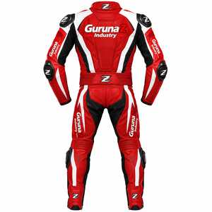 Combinaison de course moto pour homme Guruna Z, polyester/coton 220g, impression numérique, équipement de protection deux pièces, manches longues, coupe-vent, tout-terrain - Product Image 2