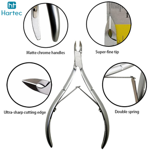 Durable Product Precision Dead Skin Remover for Manicure & Pedicure Salon Grade <b>Nail</b> <b>Tools</b> Sharp Stainless Steel <b>Nail</b> Clippers - Product Image 5