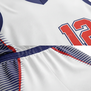 Uniforme de Baloncesto al por Mayor de Fábrica, OEM, para Hombre y Mujer, Diseño Personalizado, Conjunto de Camiseta y Pantalones Cortos, Ropa Deportiva Transpirable - Product Image 4