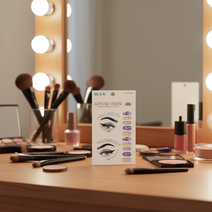 ILAN Adesivi glitterati per viso, occhi e unghie, fogli decorativi rimovibili 32641 - Product Image 2