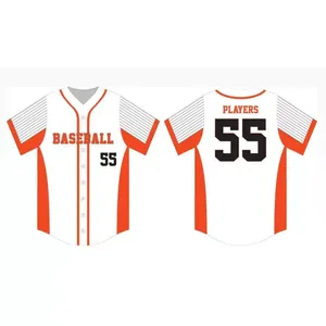 Ensemble uniforme de baseball sur mesure, grande taille, tendance, avec étiquette privée et design par sublimation, disponible dans toutes les couleurs - Product Image 1