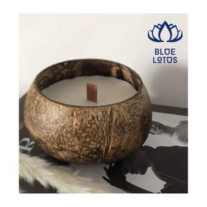 VENTA RÁPIDA 2026 Vela de Cáscara de Coco de Quema Limpia para Aromaterapia y Regalos, Aroma Duradero, Artesanía Premium - Product Image 1