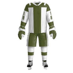 Ropa de hockey sublimada de diseño personalizado, ropa deportiva profesional con uniformes y equipamiento de hockey sobre hielo directamente de fábrica. - Product Image 5