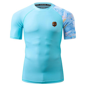 เสื้อรัดกล้ามเนื้อแขนสั้นแบบแห้งเร็ว ระบายอากาศได้ดี น้ำหนักเบา เหมาะสำหรับการฝึกซ้อมกราปลิงและการออกกำลังกายเพื่อเพิ่มประสิทธิภาพ - Product Image 2