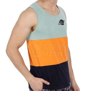 เสื้อแขนกุดสำหรับใส่วิ่งสำหรับผู้ชายเสื้อแขนกุดเพาะกายออกกำลังกายฟิตเนสออกกำลังกายแบบลำลองระบายอากาศได้ดี - Product Image 5
