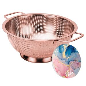 Heavy Duty Stainless Steel Fry Basket with Folding Handle for Commercial Deep Frying and Kitchen Use - Product Image 1