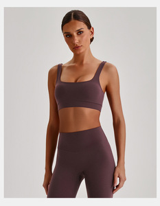 Women Longline Sports <b>Bra</b> Breathable Fitness Workout Top Yoga Running Gym Activewear Soft Stretch Comfort - Product Image 5