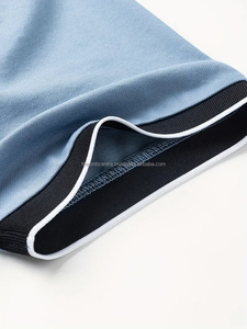 Polo de verano para hombre, camiseta de manga corta con logotipo personalizado, polos largos de peso pesado, polos para hombre - Product Image 6