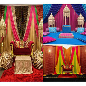 Colección de Faroles de FRP con Temática Noche Árabe, Faroles Decorativos con Temática Marroquí Árabe, Lámparas Mehendi con Temática Marroquí, California, EE. UU. - Product Image 1