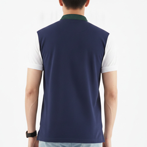 Chemise de golf à manches courtes en coton 100% avec logo brodé personnalisé, style décontracté, respirante, style hip hop, coupe ample, polo - Product Image 5