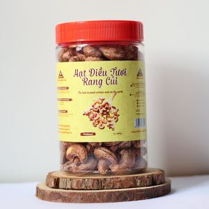 Best Value 500g Dong Phu Snack Vietnam Origin Plastic Jar Premium W180 Roasted Salted Organic Cashew <b>Nuts</b> ISO Certified - Product Image 1