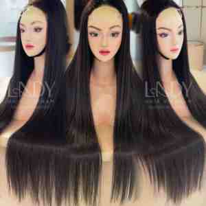 Perruques Capillaires Humaines HD 100% Naturelles les Plus Vendues avec Tissage Droit et Dentelle Frontale – Options Colorées pour Femmes Vietnamiennes - Product Image 3