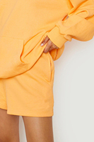 Ensemble de shorts décontractés en toile pour femmes, 2 pièces, pantalon de jogging assorti, respirant, 100% coton, service OEM