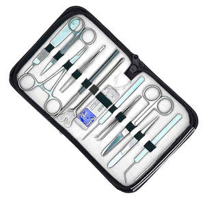 Kits Quirúrgicos de 12 Piezas con Portaagujas, Pinzas, Raspador, Tijeras, Sonda, Kit Quirúrgico Butterfly de Dentavex - Product Image 4