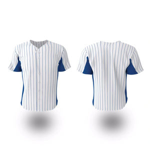Camiseta de Softbol Personalizada para Entrenamiento, Jersey de Béisbol Sublimado con Nombre del Equipo Bordado - Product Image 4